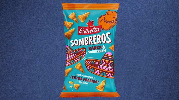 Sombreros Ranch & Sourcream 125g