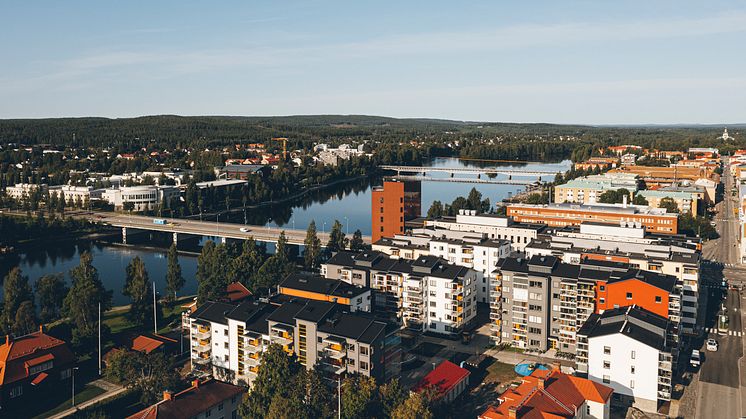 Johan Fjellström, Arkinova Arkitekter Umeå, har ritat Brf Viktoriastrand 3 i Skellefteå. Foto: Jonas Westling.