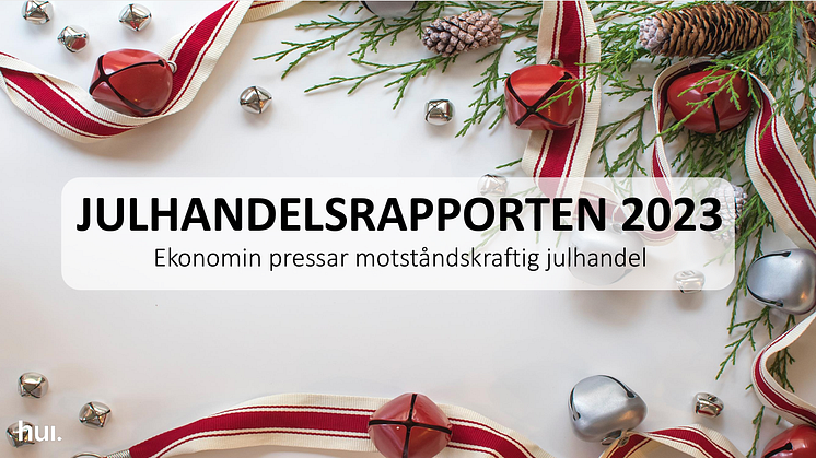 HUIs julhandelsprognos 2023