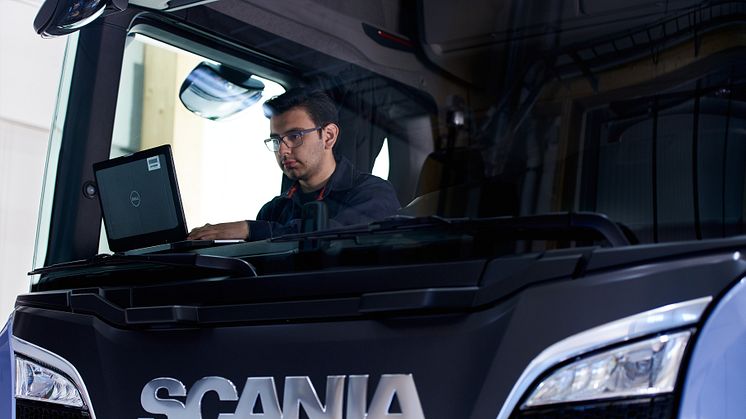Scania Wartung mit flexiblen Plänen wird von immer mehr Kunden genutzt. 
