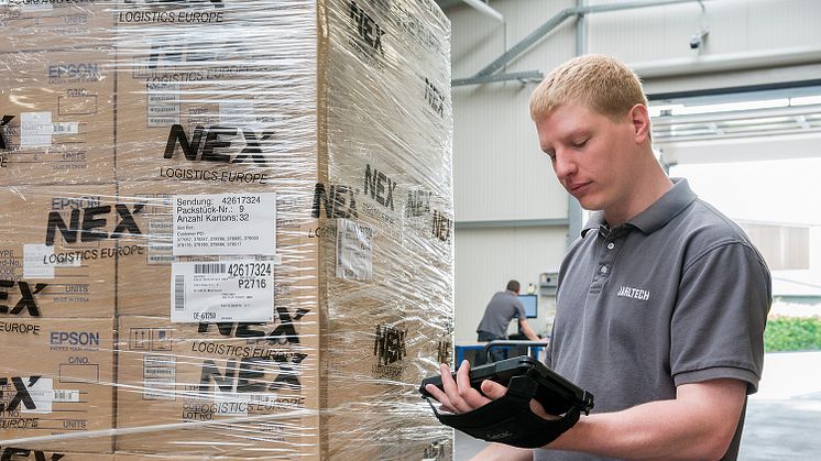 Robuste Tablets von Getac bewähren sich auch im harten Einsatz in Logistik und Transport Bild: Jarltech