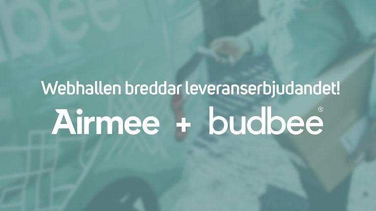 Webhallen lägger till Airmee och Budbee i sitt leveransutbud för att möta den ökade efterfrågan av hemleveranser