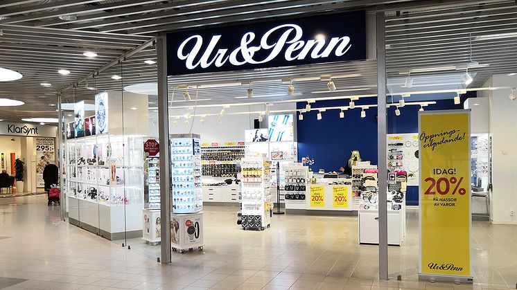 Ur&Penn öppnar butik i Höllviken