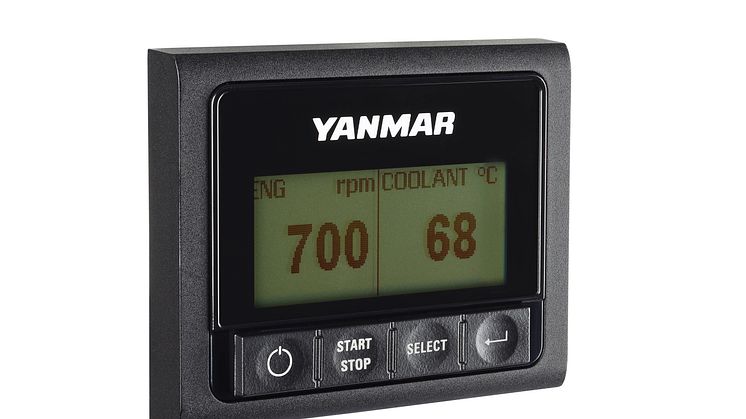 Hi-res image - YANMAR - YD25 LCD Switch Panel Display 