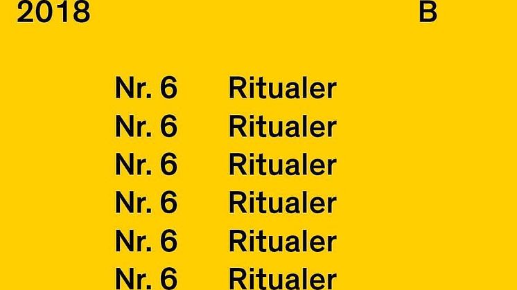 Velkommen til lansering av Billedkunst nr. 6: Ritualer