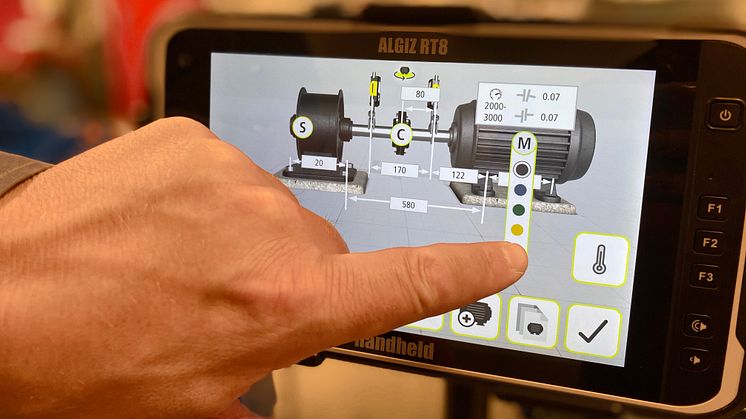 ACOEMs, GuideU™, adaptive user interface guides the user throughout the job in logical and easy-to-follow steps