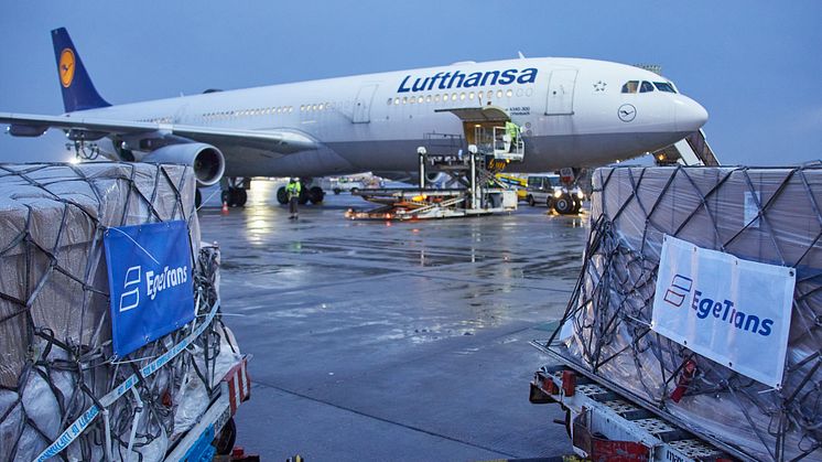 Lufthansa Cargo ermöglicht über 50 Prachterflüge für EgeTrans