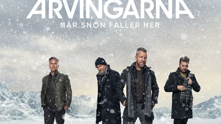 ​Arvingarna släpper nya jullåten ”När snön faller ner” idag – första smakprovet från kommande julalbumet