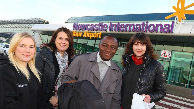 Ghana TV show winner heads for Northumbria