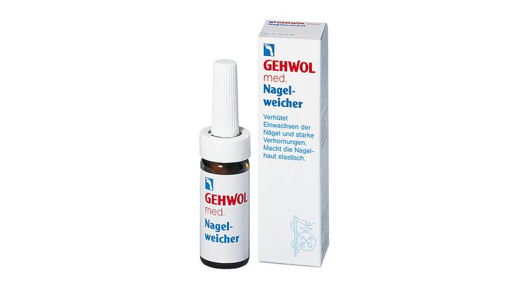 Damit Nägel nicht einwachsen: GEHWOL med Nagelweicher