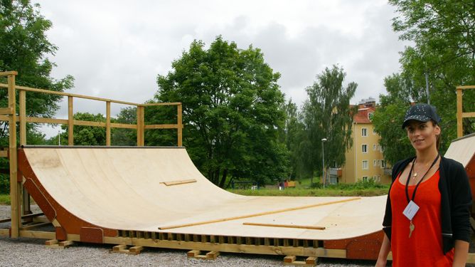 Skateboardramper invigs på Mötesplats Tureborg och Svenskholmen