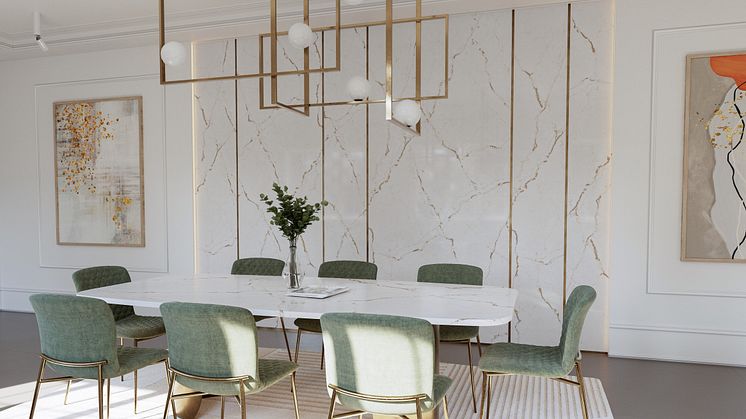 Silestone Versailles Ivory_Living Room
