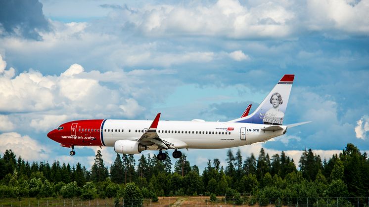 ​Norwegian reports international growth and stable Scandinavian traffic figures for October