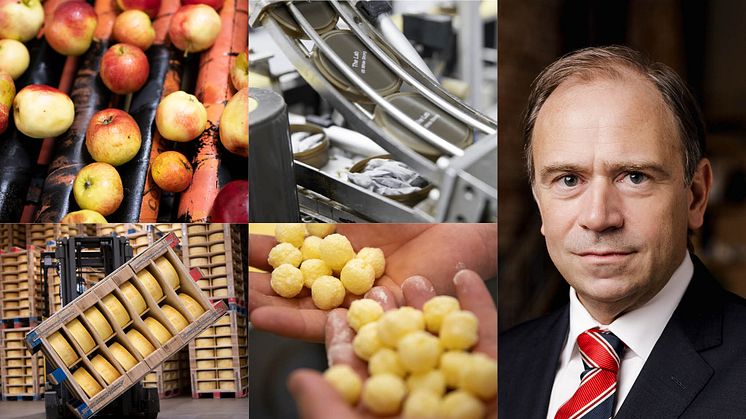 Henrik van Rijswijk, förhandlingschef på Livsmedelsföretagen, konstaterar att avtalsvärdet är högt men är nöjd med att avtalet är på plats.