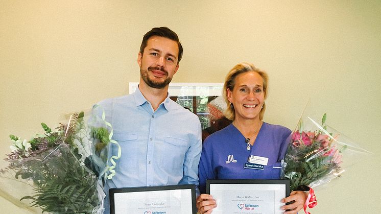 Den 23 maj fick stipendiaterna Peter Giesecke och Maria Wahlström ta emot diplom och blommor efter presentation av sina studier. Raffaele Scorza kunde tyvärr inte delta.