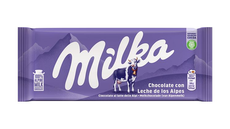  Milka presenta la mayor renovación de la marca de los últimos 25 años