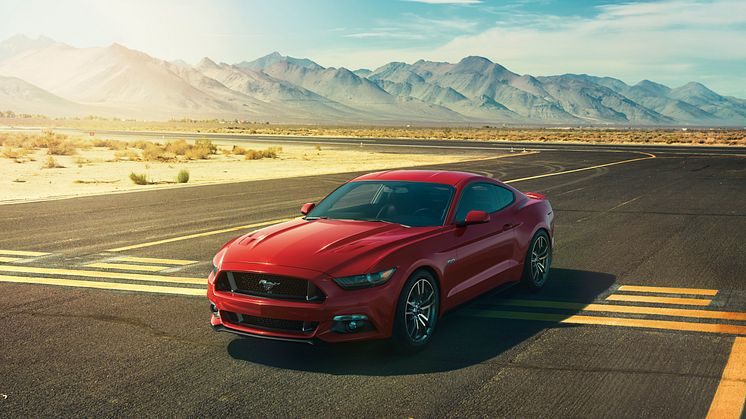 Ny Ford Mustang vises frem i Paris