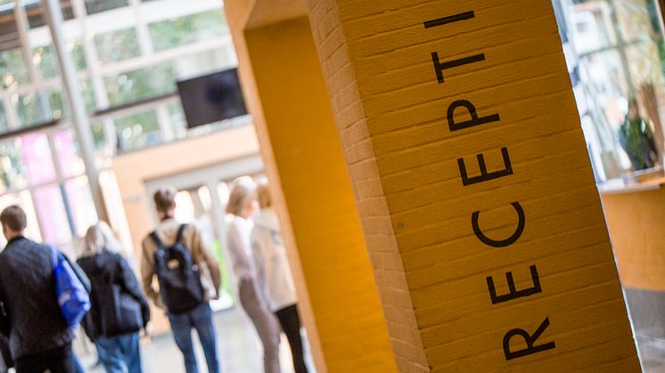 Under veckan påbörjar över 300 nya studenter sina studier på Högskolan i Skövde. Foto: Högskolan i Skövde