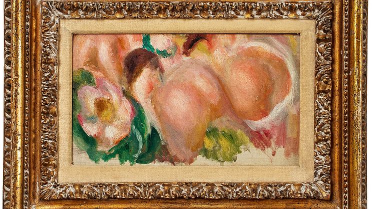 "Étude de nus" av Pierre-Auguste Renoir