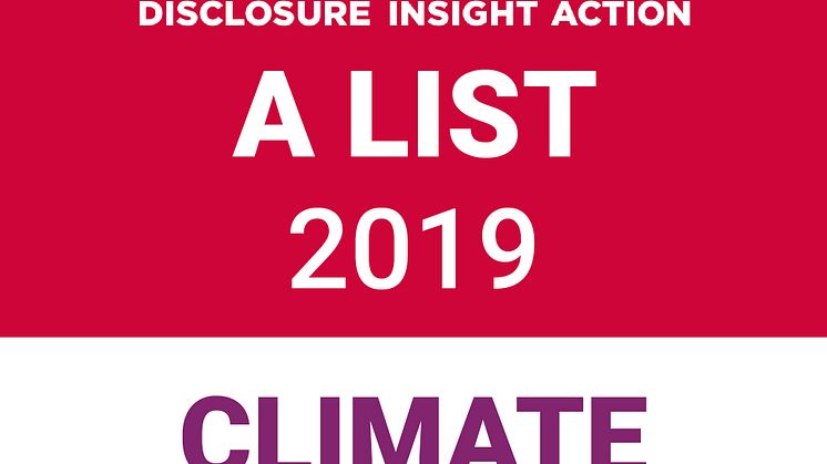 CDP A List 2019 - climate