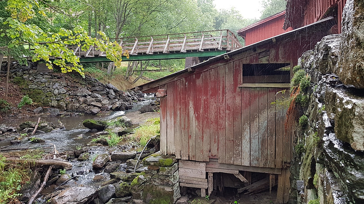 Lyckorna kvarn i Ljungskile, Uddevalla kommun. Foto: Anna-Karin Davidsson, Länsstyrelsen i Västra Götaland.