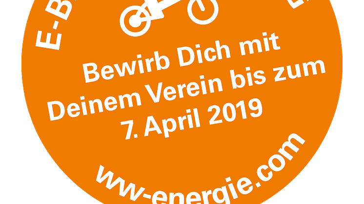 Heute durchstarten - Morgen E-Mobil sein! Gewinnen Sie eins von 20 E-Bikes für Ihren Verein!