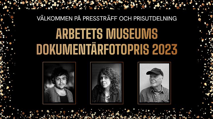 Den 20 oktober delas årets Dokumentärfotopris ut på Arbetets museum. Samtidigt återstartar fotofestivalen SPEGLA i Norrköping.