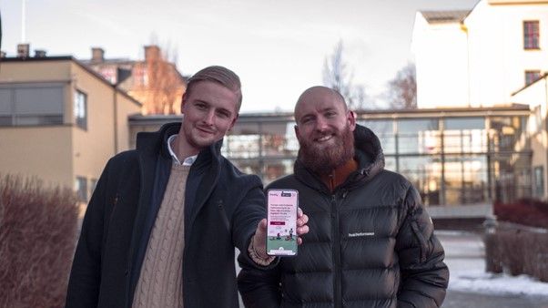 Emil Svensson och Jacob Lundberg är grundarna av Treddy.