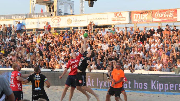 Åhus Beachhandboll drog flest eventbesökare till Kristianstad 2018.