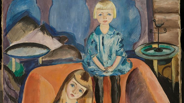 Per Krohg: To barn / Two Children (1918)