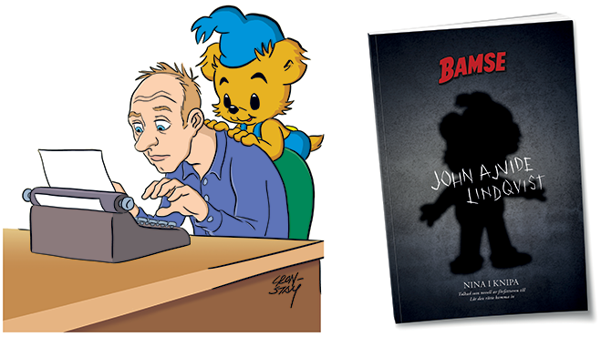 Bamse tolkas av skräckförfattaren John Ajvide Lindqvist 