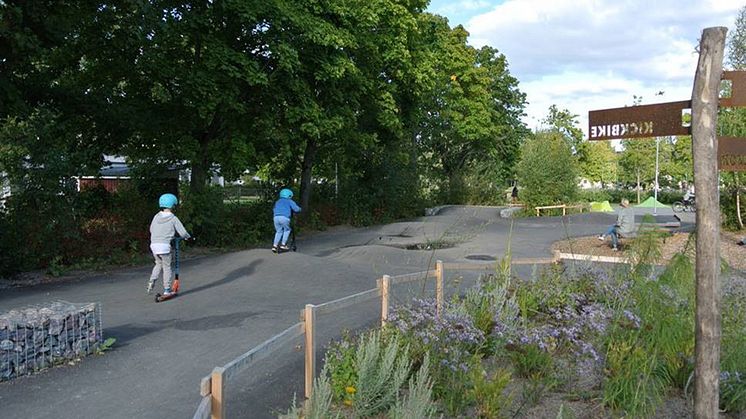 Tybbleparken. Foto: Örebro kommun.