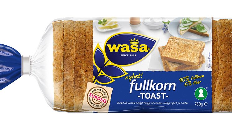 Nya Wasa Toast – Härligt frasiga på utsidan, saftigt mjuka på insidan