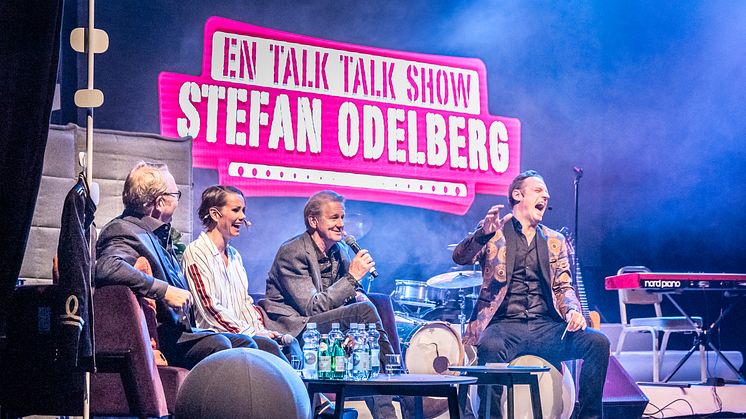 Stefan Odelberg - En av Sveriges bästa underhållare när det kommer till att hålla publiken på halster ”En Talk Talk Show” kommer nu till Hamburger börs!