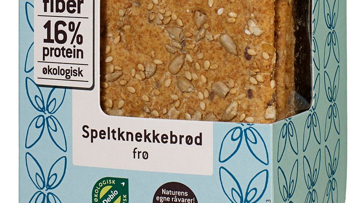 Helios speltknekkebrød med frø økologisk 200 g