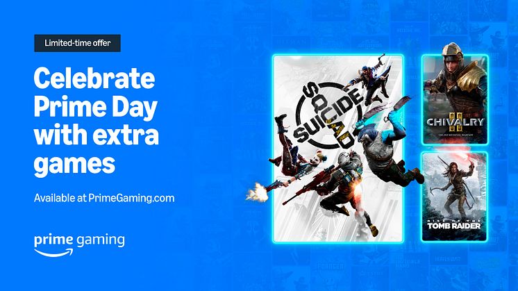 Celebrate Prime Day 2024 as Prime Gaming offers Suicide Squad: Kill the Justice League, Chivalry 2 and Rise of the Tomb Raider: 20 Year Celebration!