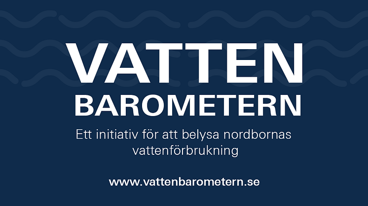 GROHE lanserar Vattenbarometern: Svenskarna överskattar hur hållbart de lever
