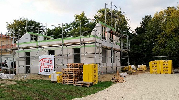 Ein Town & Country Haus entsteht