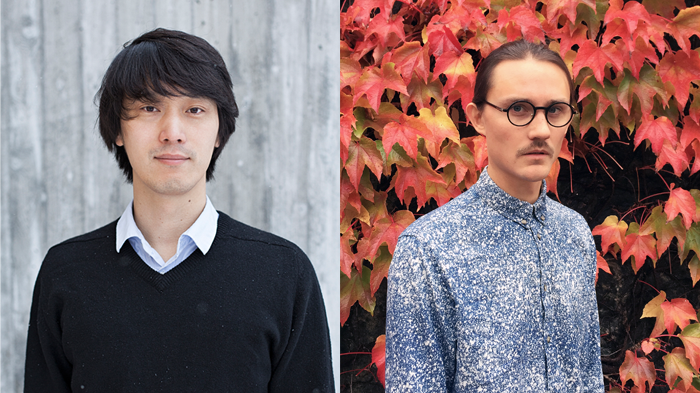 Kyuhyung Cho och Erik Olovsson från Ung Svensk Form – 2015 års vinnare av Formex designpris Nova 