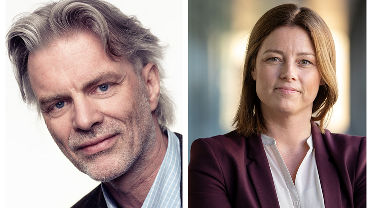 Sarah C. J. Willand blir ny administrerende direktør i Norges største forlag, Cappelen Damm. Hun overtar etter Tom Harald Jenssen. Fotokred. Eivind Senneset og Fredrik Arff