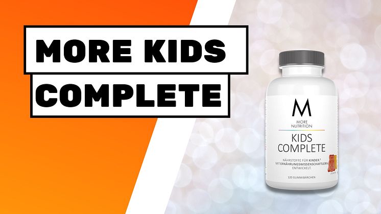 Wie gut sind die Kids Complete von More Nutrition wirklich?