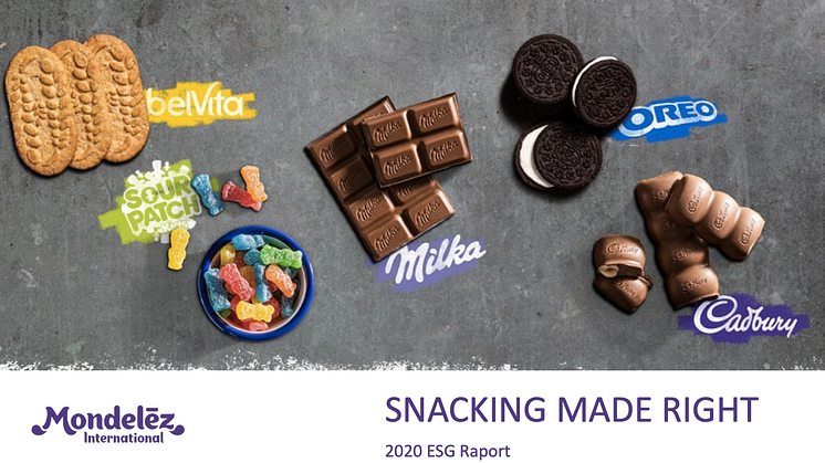 Mondelēz International coraz bliżej celów zrównoważonego rozwoju na 2025 r.