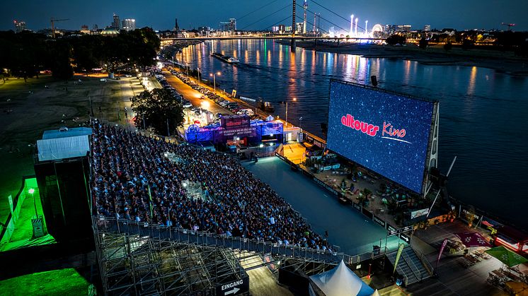 Das alltours Kino in Düsseldorf bietet wieder ein abwechslungsreiches Filmprogramm direkt am Rhein 