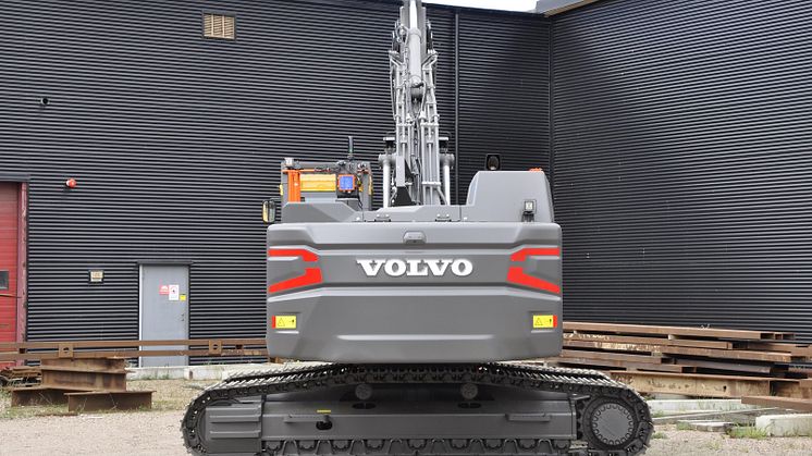 Volvo grävmaskiner med Short Range Remote Control