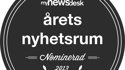 Nominering till Årets Nyhetsrum 2013