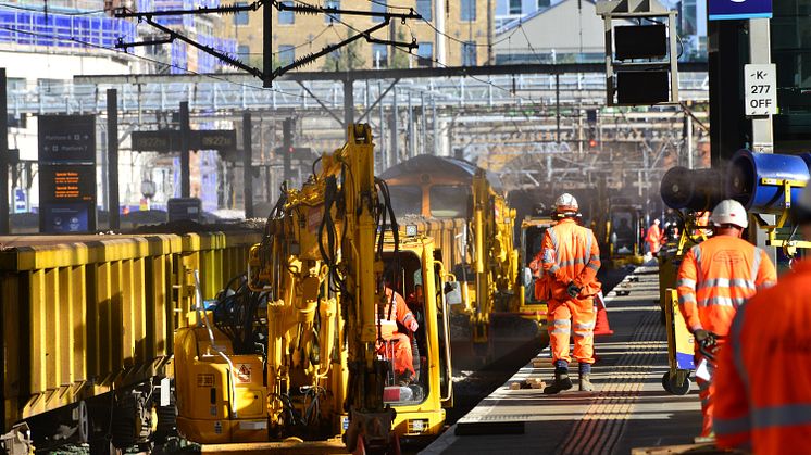 Passengers are being asked not to travel to or from London King’s Cross, or on Thameslink services to or from St Pancras International via Finsbury Park, on Saturday 17 and Sunday 18 October   Picture: Network Rail