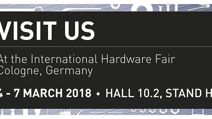 Saint-Gobain Abrasives  stiller ut på årets Eisenwarenmesse - International Hardware Fair 2018