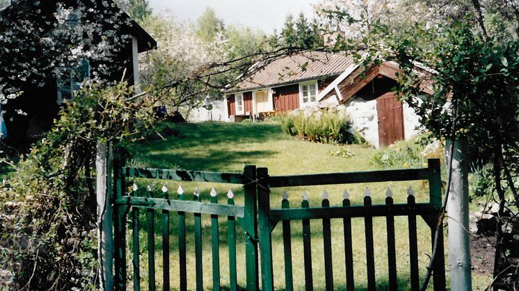 Brita Oskarssons torp i Nykil som hon skänkt till förmån för forskningen. Foto: Brita Oskarsson