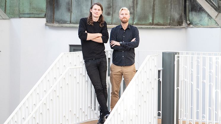 Petter Bengtsson, VD för Zynka Group och Daniel Månsson, operativ chef för Digital Buildings på Zynka BIM. 