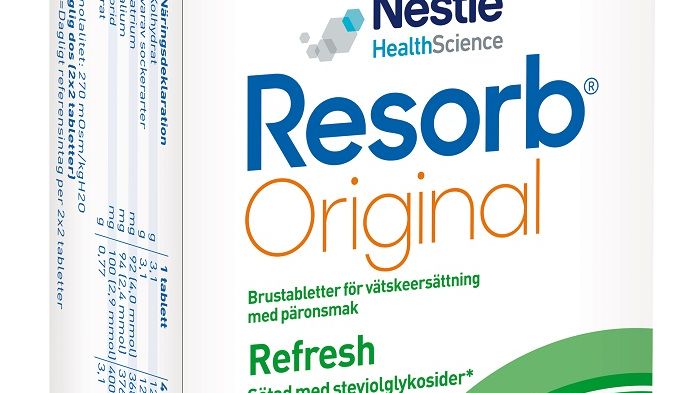 Nyhet: Resorb med päronsmak